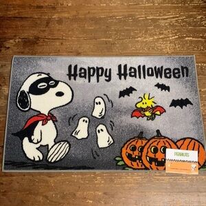 Snoopy Halloween Accent Rug NEW